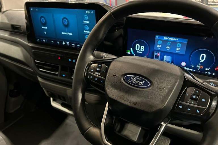 2025 Ford Transit Custom 280 Limited AUTO L1 SWB FWD 2.0 EcoBlue 136ps Low Roof, FRONT &amp; REAR...