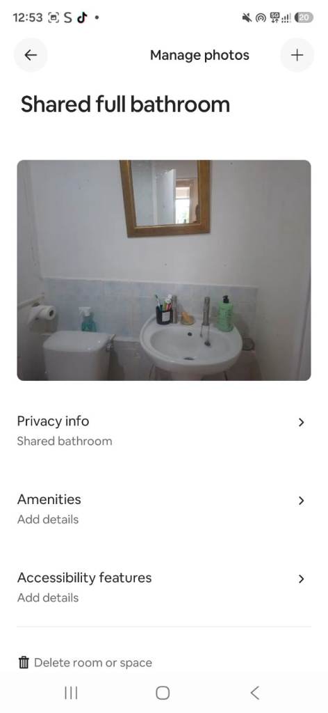 Double room for student or professional 