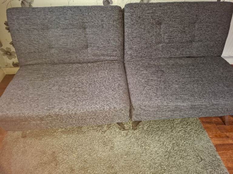 Sofa bed, click & clack style 