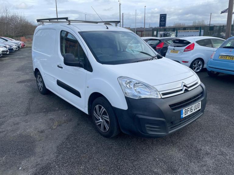 2016 Citroen Berlingo 1.6 BlueHDi 625Kg LX 100ps PANEL VAN DIESEL Manual