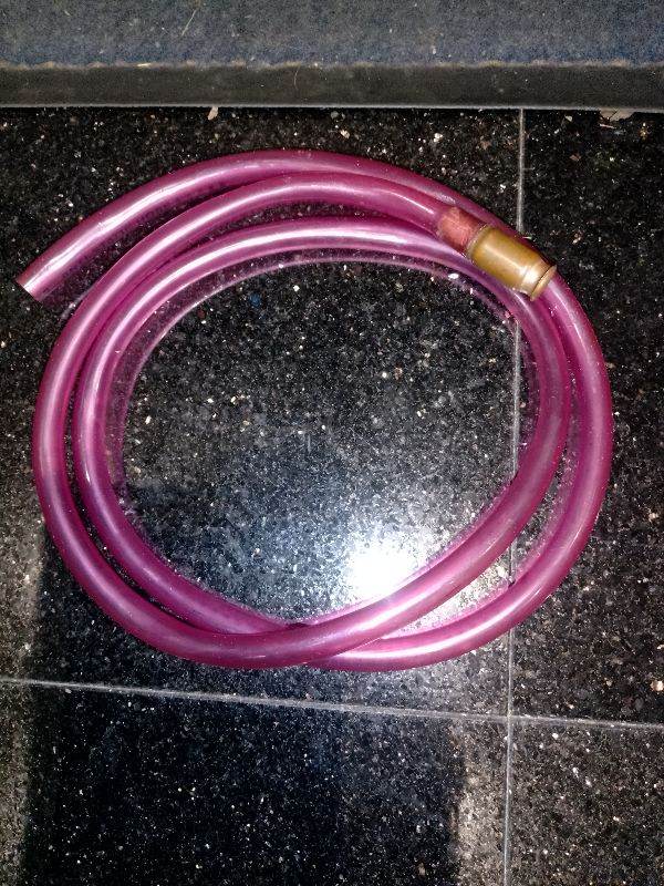 Car fuel tank fuel removal hose
