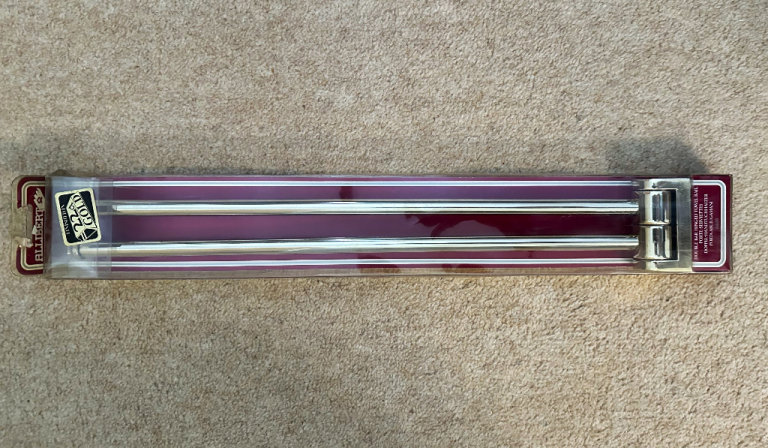 NEW 22k Gold Plated Kitchen Towel Rail Allibert Mayfair Collection L44.5cm 