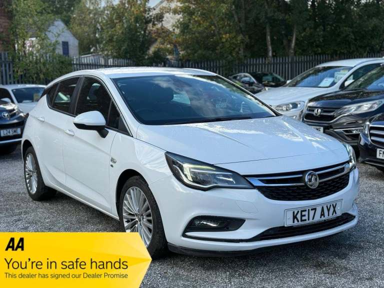 2017 Vauxhall Astra 1.6 CDTi BlueInjection Elite Euro 6 (s/s) 5dr HATCHBACK Diesel Manual