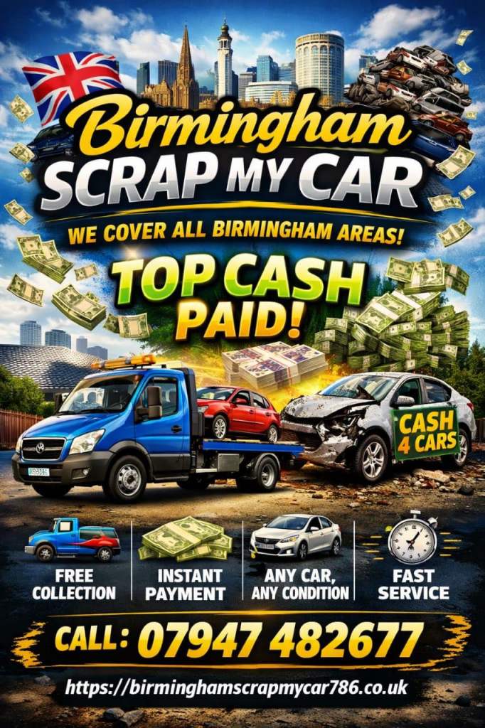 Scrap MyCar Birmingham ££ Wanted Mot Failures