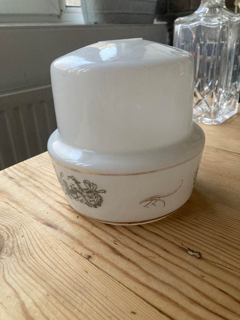 image for Vintage lampshade for ceiling light, great condition