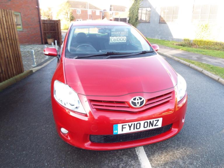 2010 Toyota Auris 1.6 V-Matic TR 5dr MM HATCHBACK Petrol Manual