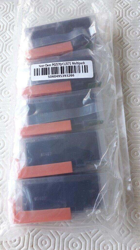 Canon inkjet cartridges x 6