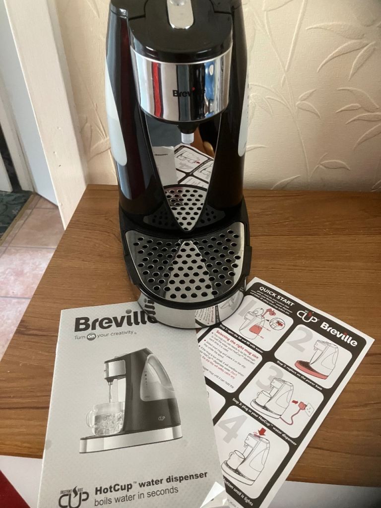 Breville HotCup Water Dispenser - Black, As Good As New