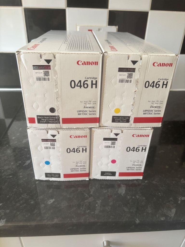 Canon 046 H toner cartridge set