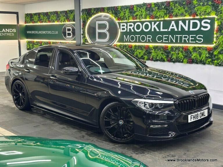 BMW 5 SERIES 520d M SPORT [9X SERVICES, SAT NAV, LEATHER &amp; HEATED SEATS]