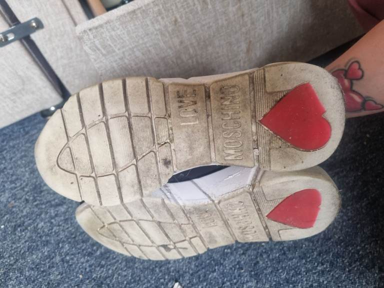 Love Moschino Black Trainers – Fair Condition