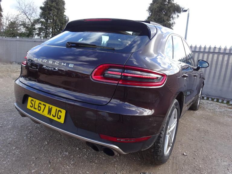 2017 67 REG PORSCHE MACAN S 3.0 AUTO DAMAGED REPAIRABLE SALVAGE