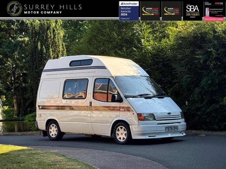 1988 Ford Transit 2.0 190 Standard High Roof Van Petrol Manual (87 bhp) Camper Petrol Manual