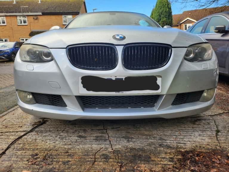 BMW E92 E93 Front Bumper Complete 354 Titan Silver