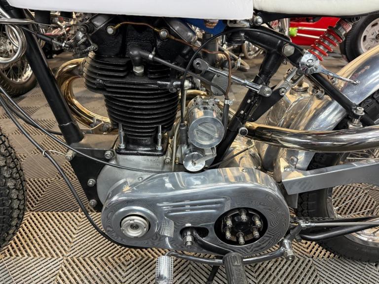 1948 BSA 499cc B33 'Big Red bobber ’ high quality build, outstanding 