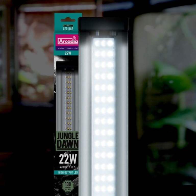 ARCADIA Jungle Dawn LED Bar 18.5" 22W grow light