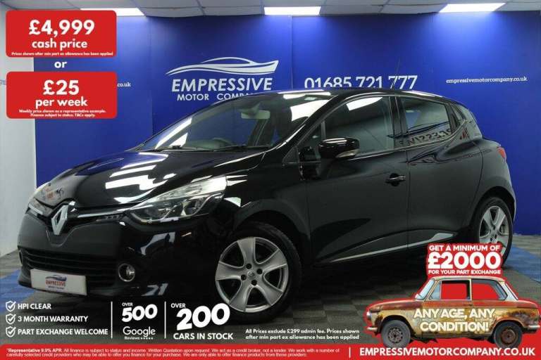 2016 Renault Clio 0.9 TCe Dynamique Nav Hatchback 5dr Petrol Manual Euro 6 (s/s) (90 ps) Hatchbac...