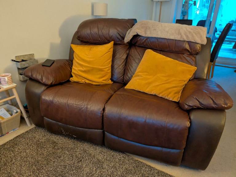Free 2+3 seater manual recliner sofas 
