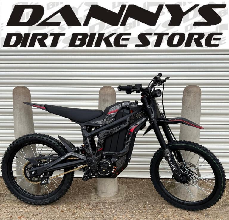 DANNYS DIRT BIKES BLACK/RED TALARIA STING PRO MX5 72V ELECTRIC OFF ROAD SURRON