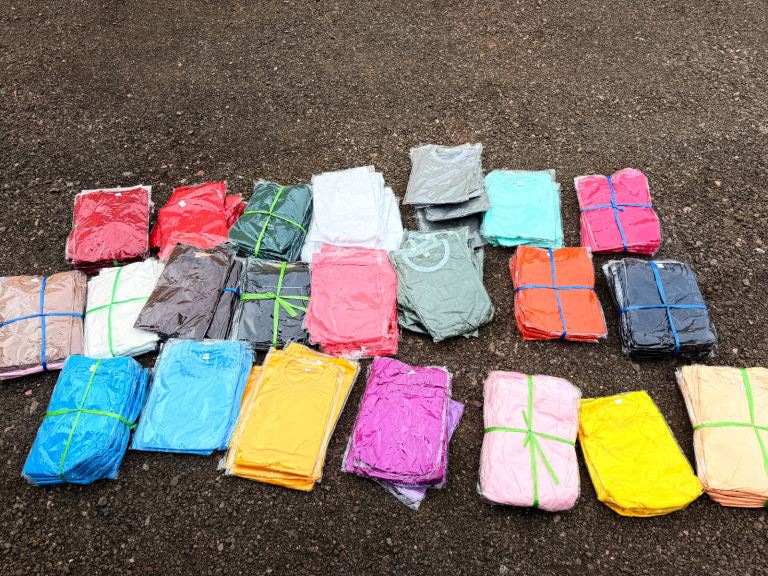 T-shirts could be used for printing on 