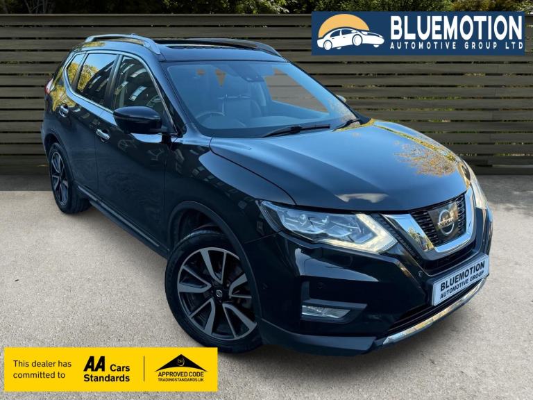 ✿2018/68 NISSAN X-TRAIL 1.6 DCI Tekna 4WD, Black, Diesel ✿7 SEATER ✿HUGH SPEC✿