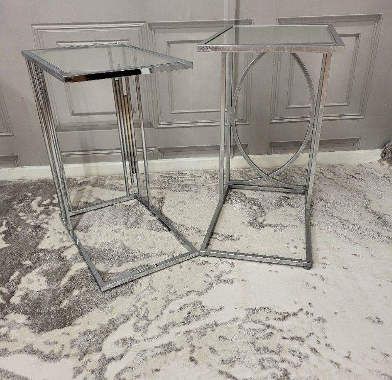 2 X Ex-Display Sofa Table/Laptop Table/Side End Table