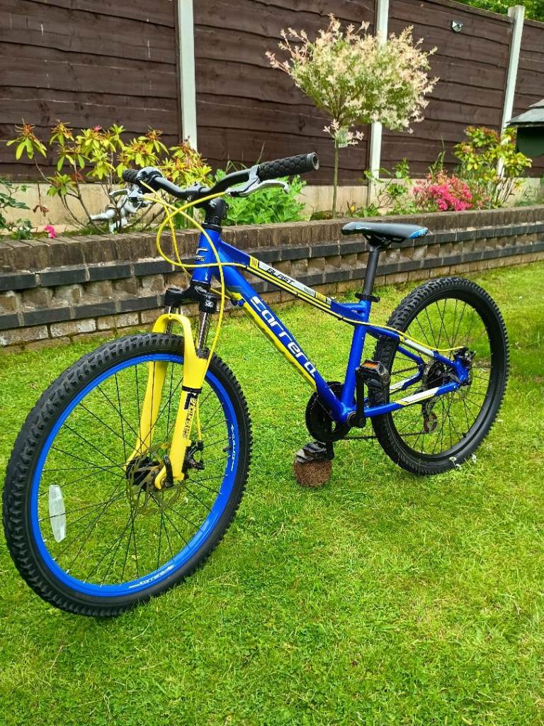 Carrera blast Childs disc brake mountain bike 