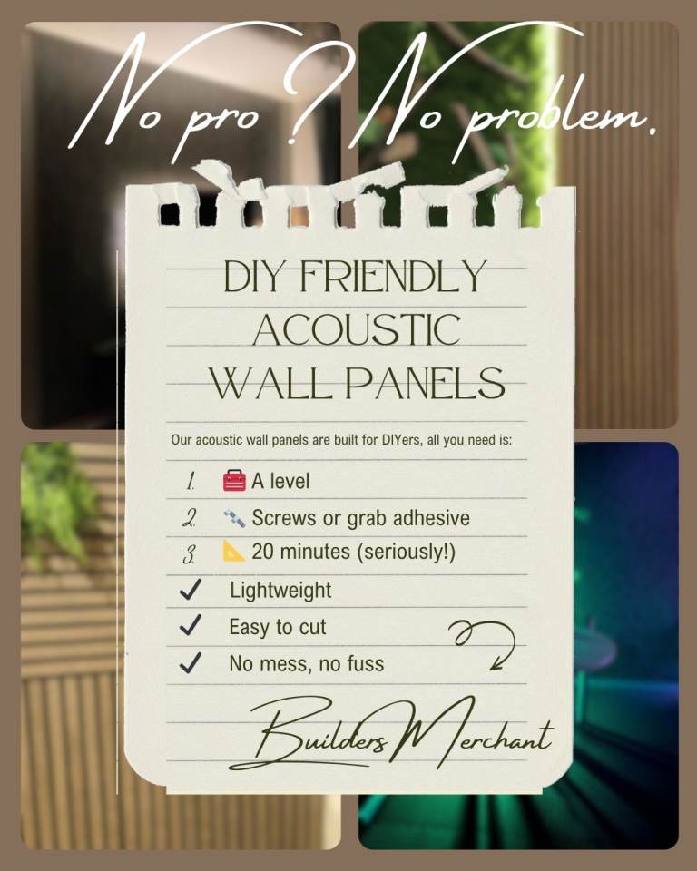 Slatpanel - MEGA SALE - NEW COLORS - Contemporary Wood/Concrete Acoustic Wall Panels