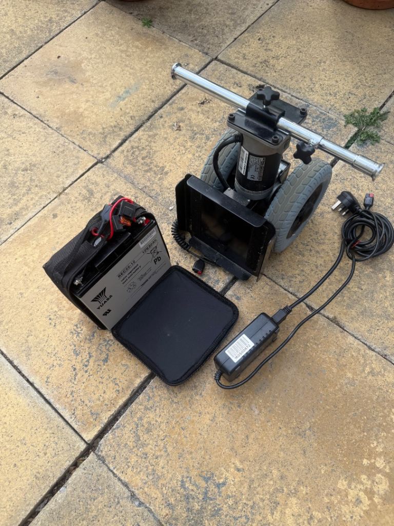 Wheelchair Power Assist Motor with Yuasa Battery & Charger