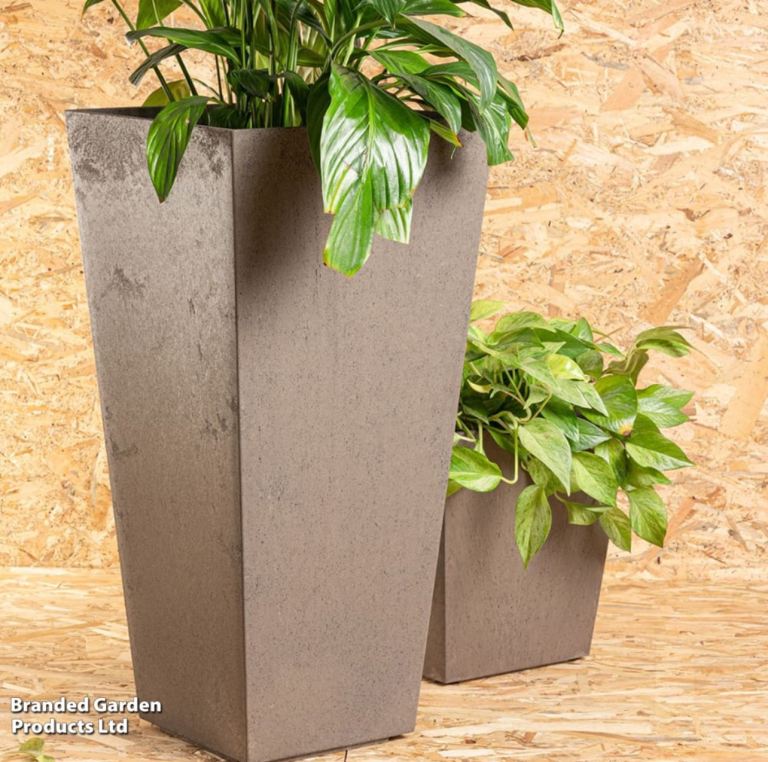 Sonata Planter 50cm Oak, RRP £34.99, 50% off! Collection available  