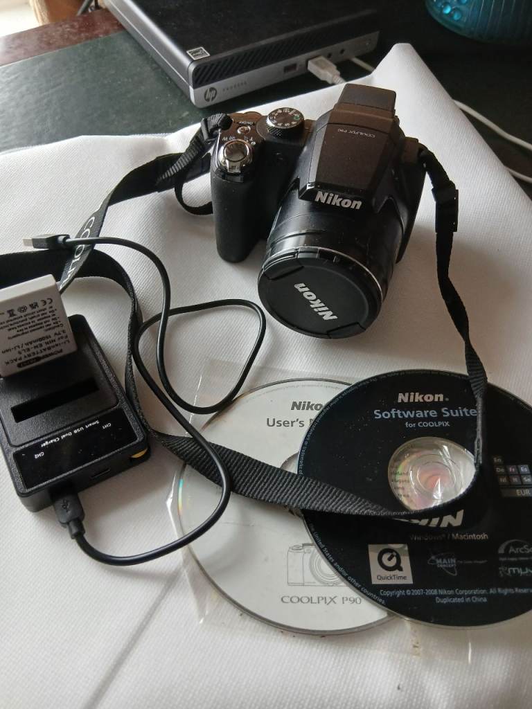 Retro coolpix P90 digital camera