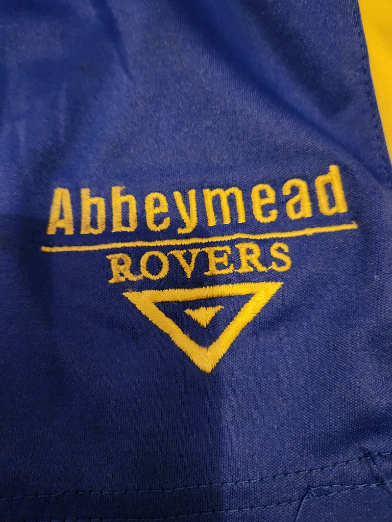 Abbeymead rovers football kit items