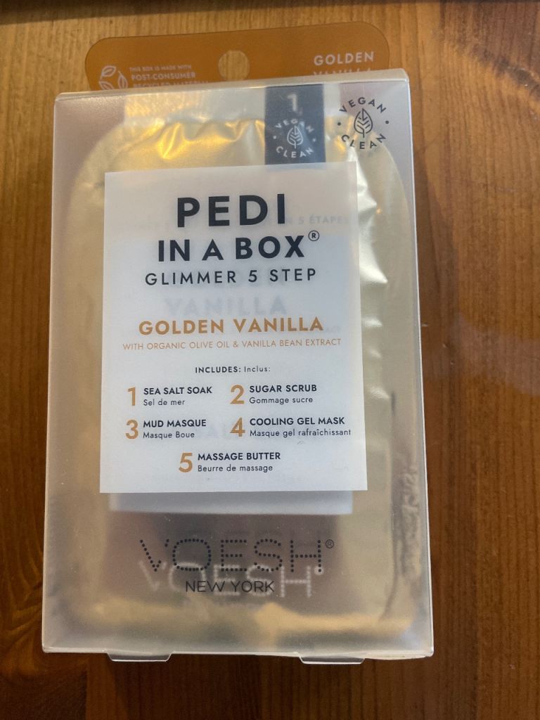 Pedicure in a box- 5 steps