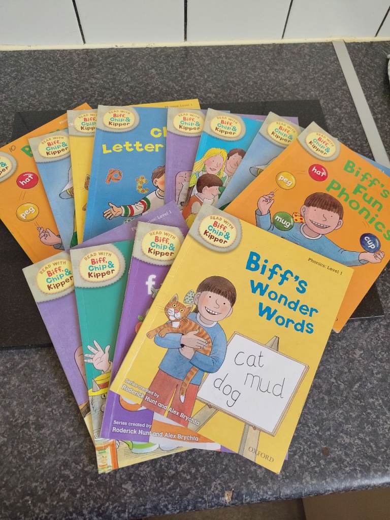 NOW £5. OXFORD Biff,Chip &Kipper Books