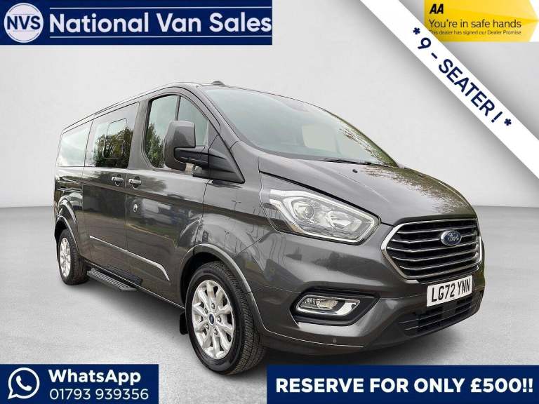 2022 Ford Tourneo Custom 2.0 320 EcoBlue MHEV Titanium L2 Euro 6 (s/s) 5dr MPV Diesel Manual