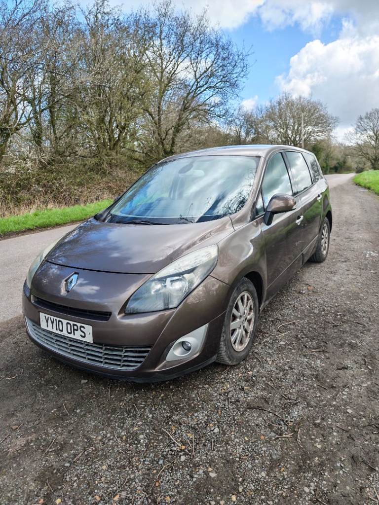 2010 RENAULT GRAND SCENIC 1.5 DCI TURBO DIESEL PRIVILEGE TOM TOM 7 SEATER LONG MOT 