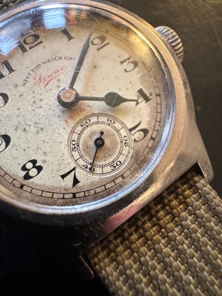 Vintage military watch 