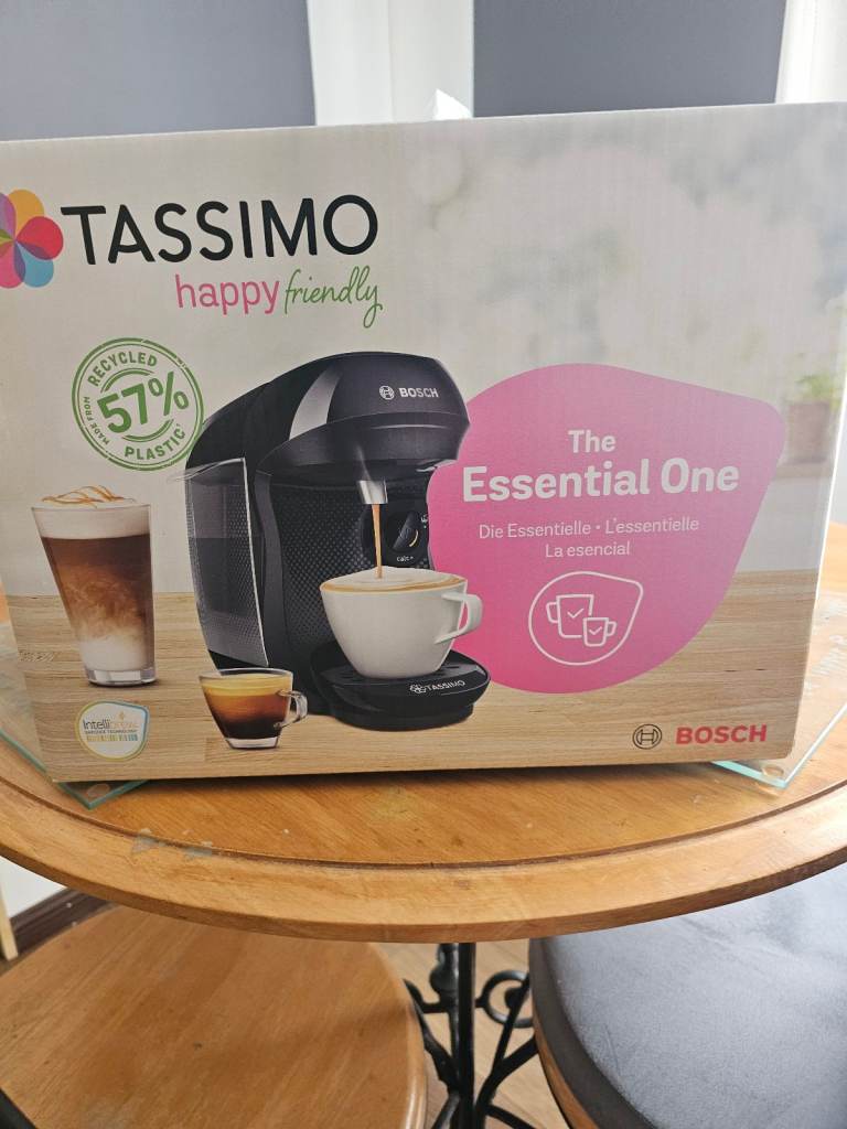 New boxed Tassimo coffee machine 