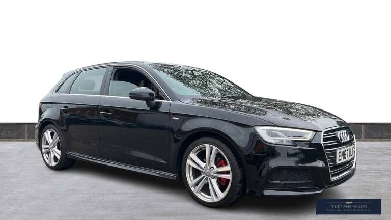 2018 Audi A3 1.5 TFSI CoD S line Sportback 5dr Petrol S Tronic Euro 6 (s/s) (150 ps) Hatchback Pe...
