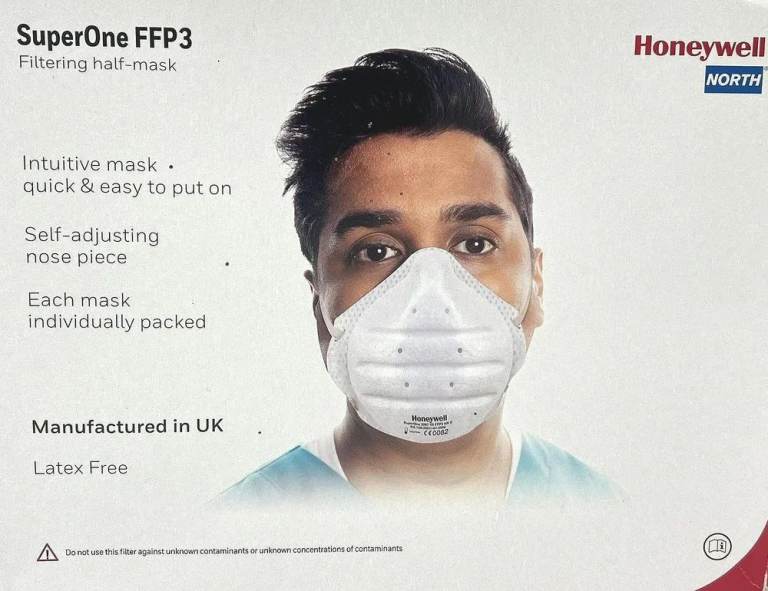 Honeywell SuperOne 3207 FFP3 Face mask (Pack of 16)