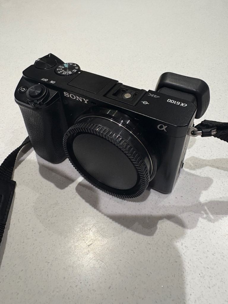 Sony a6100 camera body, 5500 shutter count, PICKUP ONLY