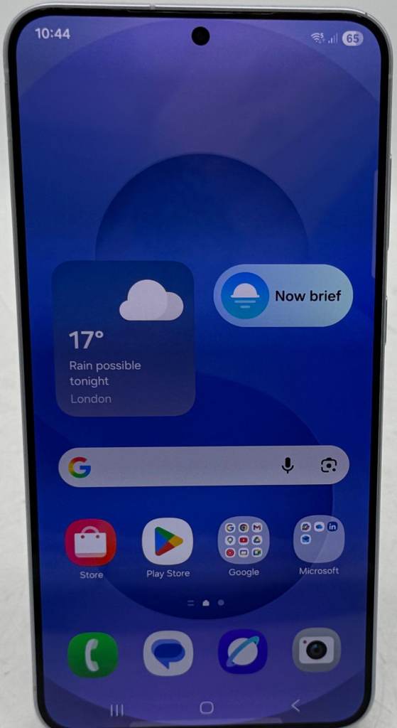 Samsung Galaxy S25+ SM-S936B/DS 256GB Icy Blue Unlocked BH 100% VGC!