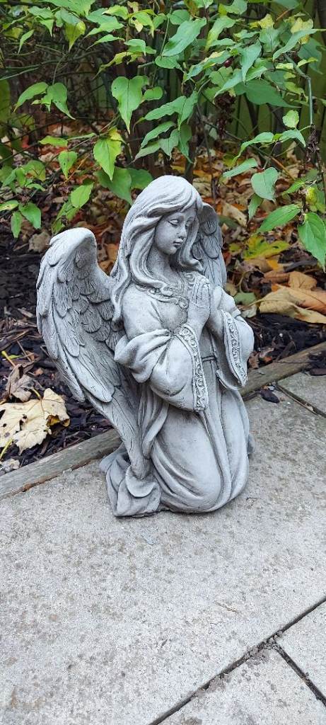 Praying Angel stone statue,garden ornament