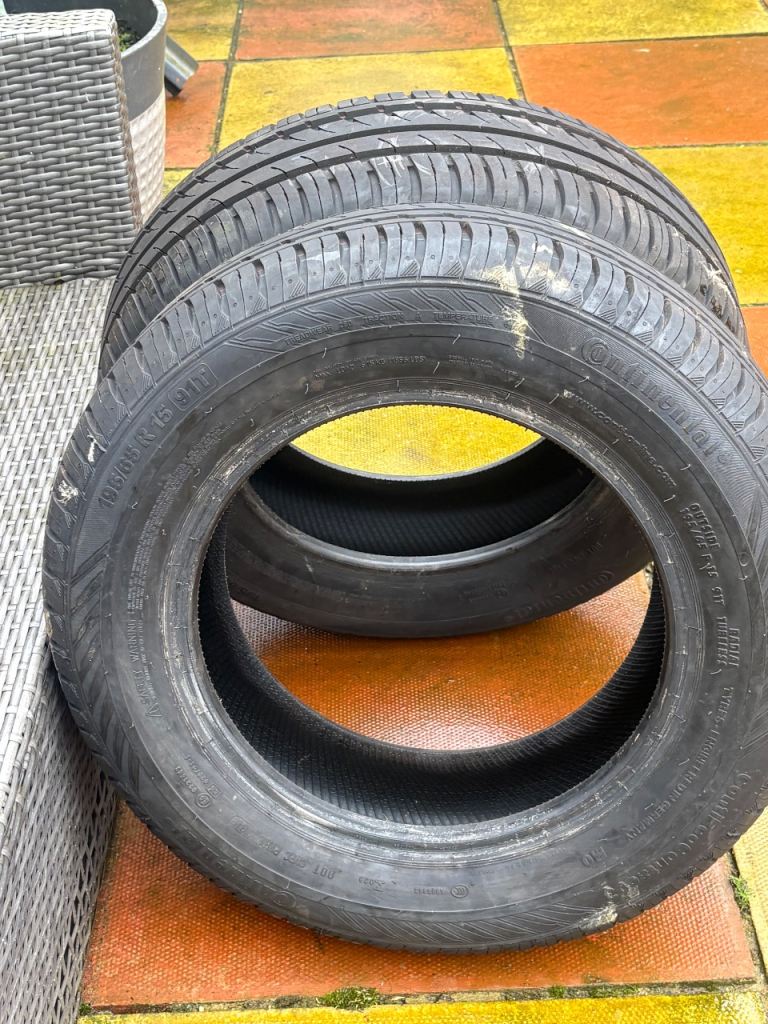 Brand new tyres