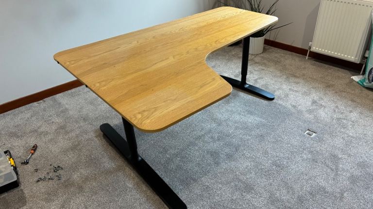 Ikea Bekant desk (left hand)