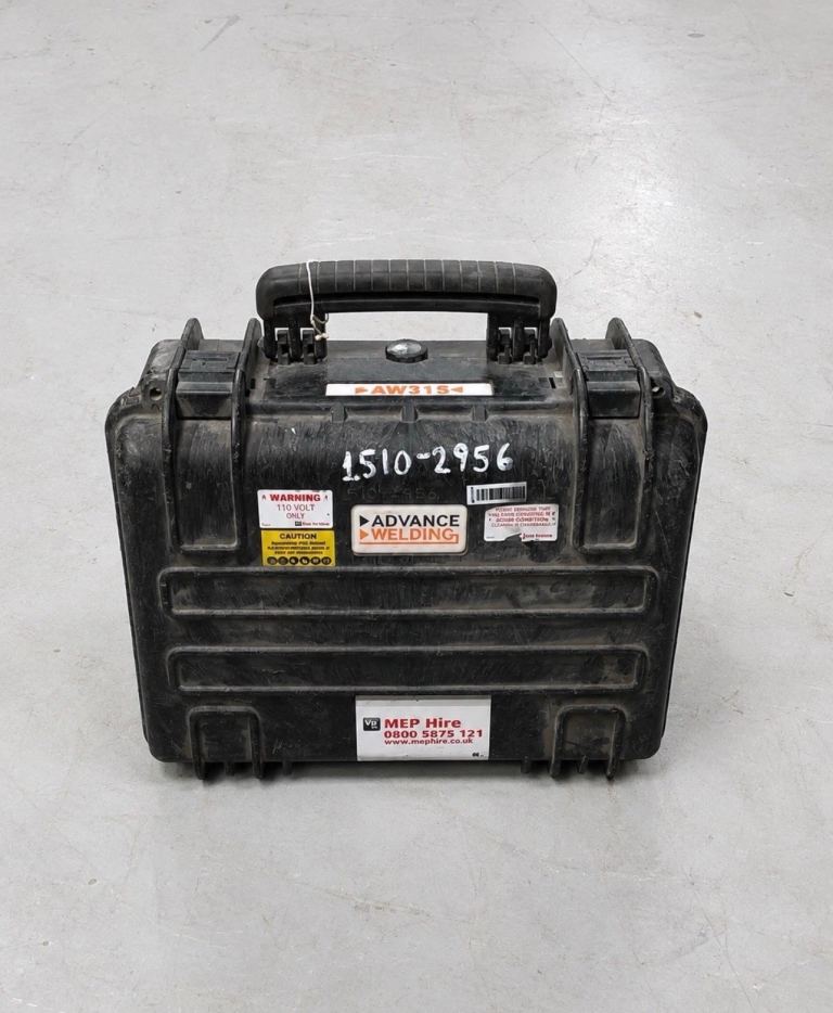 AW315 Electrofusion Welder HDPE Pipe Fusion Machine 110V Complete Kit and Case