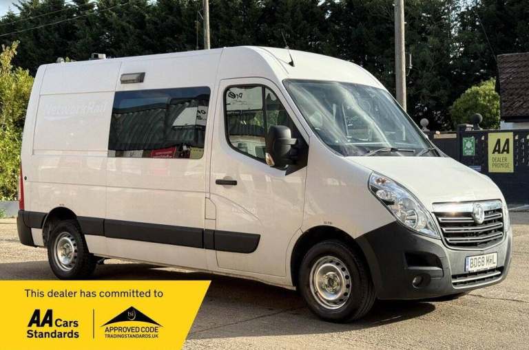 2019 Vauxhall Movano 2.3 CDTI H2 Van 130ps PANEL VAN DIESEL Manual