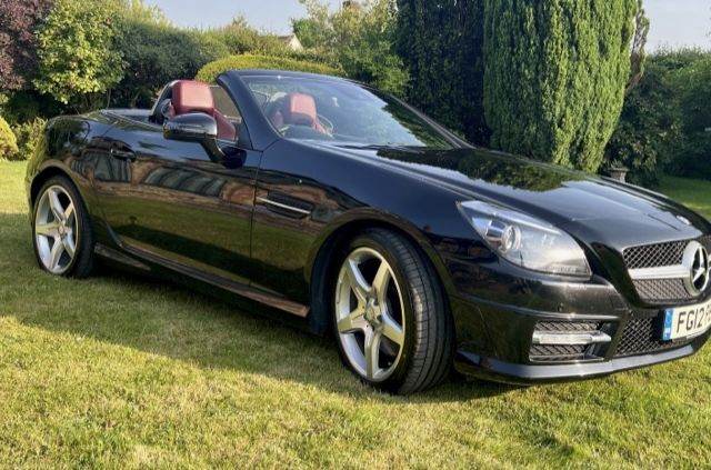 Mercedes, SLK350  Convertible, 2012, Auto