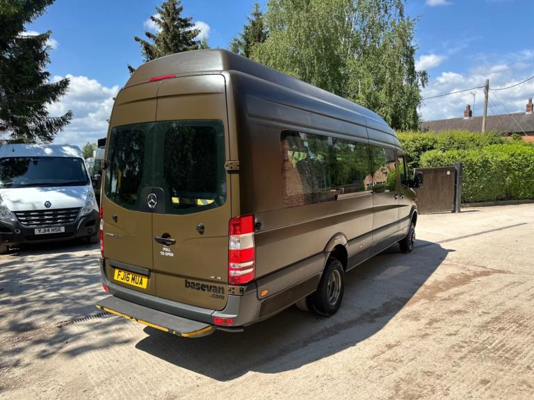 2016 Mercedes Sprinter 4x4 - Ex Miilitary - 16 seater - XLWB van, Xtra High Roof