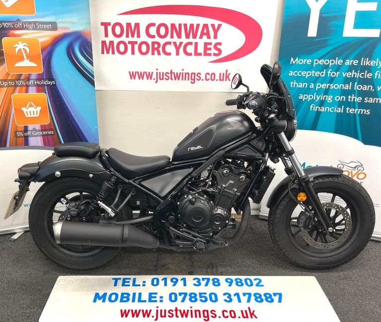 Honda CMX500 REBEL, 2024(24), 1 OWNER, 1,771 MILES, FSH, WARRANTY 08/26, £4995